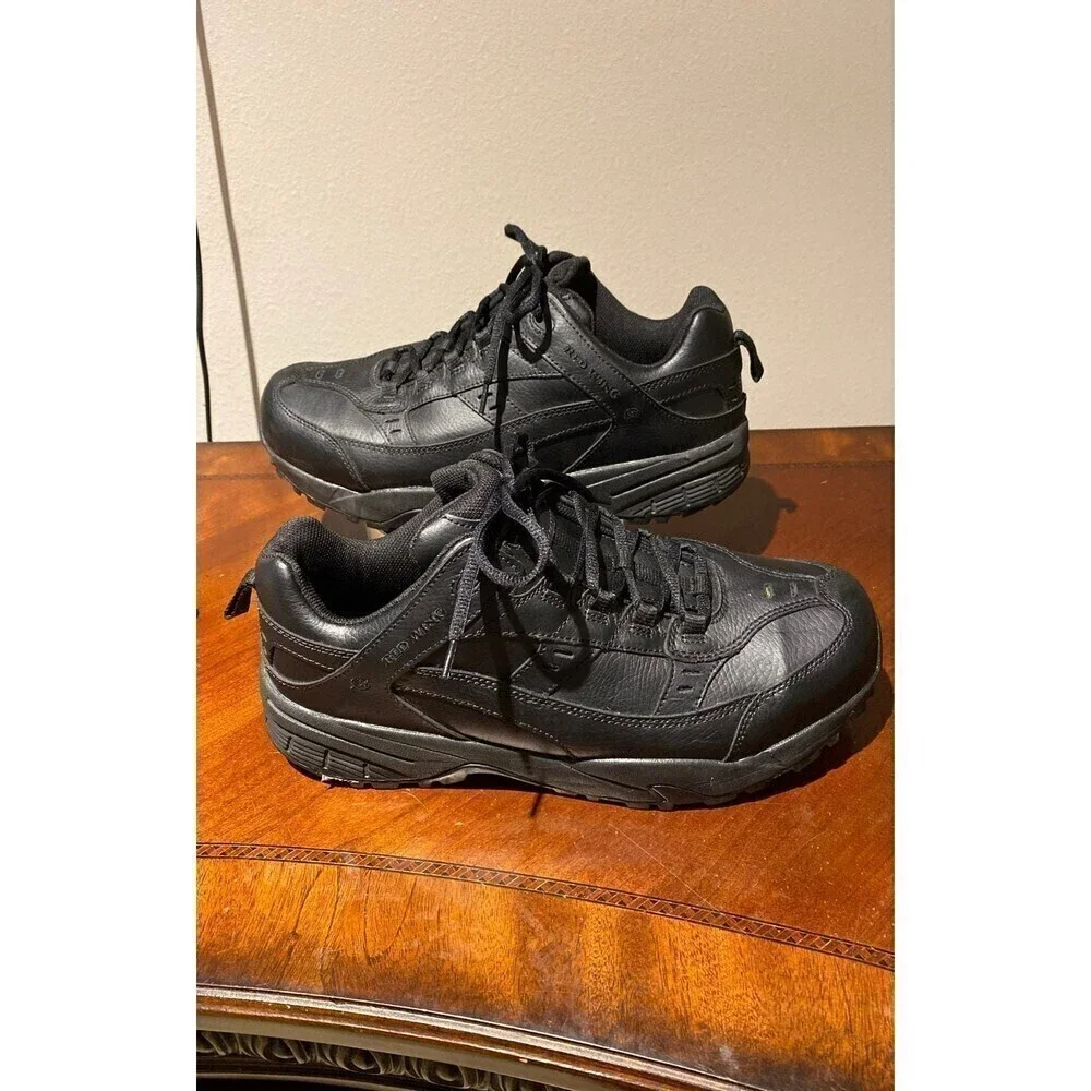 Red Wing Shoes Mens Black Waterproof Work Boots Size 11 H